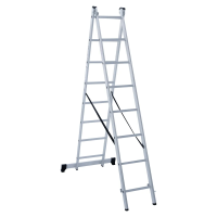 Купить Лестница-стремянка 2 секции по  8 ступеней (1) "Новая высота" NV-1220