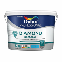 Краска В/Д Фасадная гладкая BW 9л Dulux