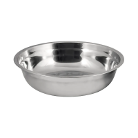 Купить Миска нержав. BOWL-27, 2,8 л с расшир. краями D=27 см (1/25/100) "MALLONY"
