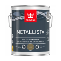 Краска по ржавчине  3 в 1 "METALLISTA"  золотая  2,5 л (1/6) "Тиккурила"