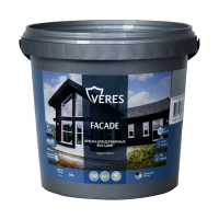 Краска "FAсADE" для деревянных фасадов акриловая теплый камень 0,9 л (1/8) "VERES"