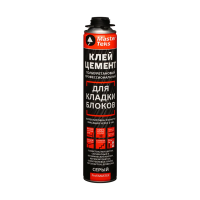 Клей-цемент для кладки блоков "PROFIMASTER" профи 870 мл (1/12) "MASTERTEKS"
