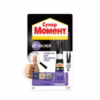 Средство для удаления клея "Супер момент антиклей" 4 г ед. блистер в шоу-боксе (1/10/40) хенкель