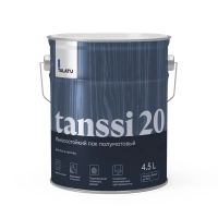 Лак "TANSSI 20" для пола и лестниц полуматовый 4,5 л (1) "TALATU"