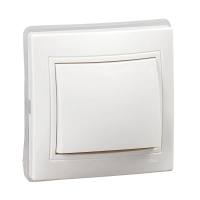 Купить Выключатель "KVARTA" 1 кл. вс10-1-0-кб-44, 10а, белый (1/8/160) "IEK"