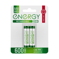 Купить Аккумулятор ECO NIMH-600-HR03/2B тип ааа (2 шт. в блистере) (1/12/144) "ENERGY"