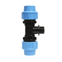 Купить Тройник комб. наружн. резьба 25х3/4"пх25 полипропилен 3/4" (1/15) "Джилекс"