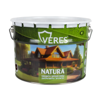 Пропитка декоративная "NATURA" орех 9 л (1) "VERES"