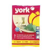 Купить Салфетки "Люкс" сверхвлаговпитывающие, упак. 6 шт. (1/56) "YORK"
