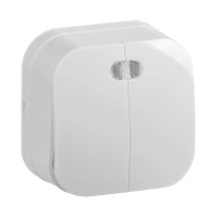 Купить Выключатель открыт. уст. "GLORY" 2-х кл. с индикатором вс20-2-1-хб, 10а, белый (1/36/432) "IEK"