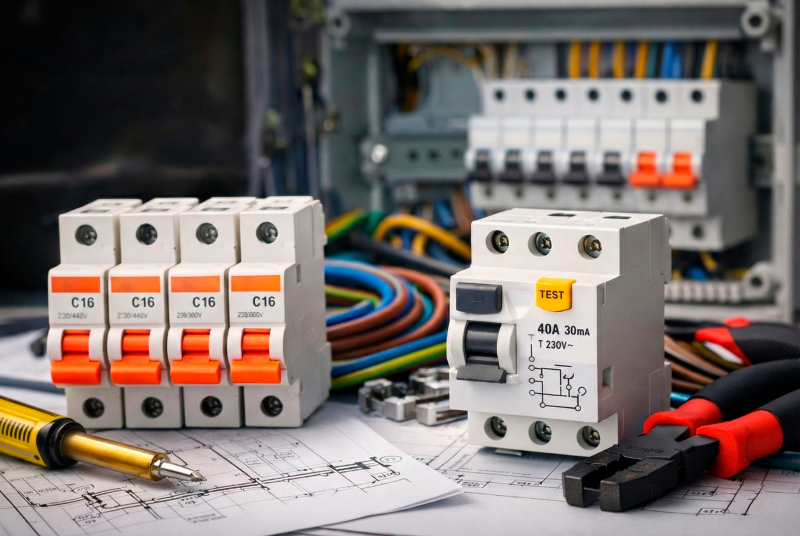 Электрика в доме: как выбрать автоматические выключатели и УЗО, чтобы не «выбивало» и было безопасно