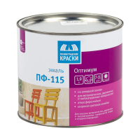 Эмаль "Оптимум" пф-115 голубая  1,9 кг (1/6) текс
