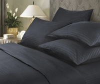 Купить Постельное белье "VEROSSA STRIPE" BLACK семейный (1)
