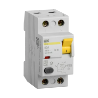 Купить Устройство защитного отключения узо вд1-63 2р 40а 30ма (1/48) "IEK"