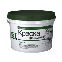 Краска вд-ак-1180 фасадная по дереву белая  3 кг (1/4) "Вгт"