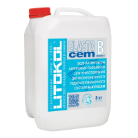 Купить Гидроизоляция эластичная 2-х компонент. "ELASTOCEM" комп. в 8 кг (1) LITOKOL