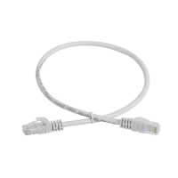 Купить Шнур коммутационный, категория 5е UTP, 3 м, серый (1/20/100) "GENERICA"