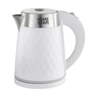 Купить Чайник электр. "HOMESTAR" HS-1021 1,7 л (1/12) пластик (белый)