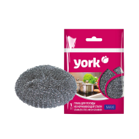 Купить Губка для посуды "Макси" (нерж.) (1/100) ''YORK''