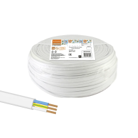 Купить Провод пугсп 3 х 2,5 мм² (бухта 100 м) белый (1) народный SQ0126-0205