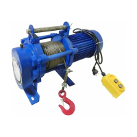 Купить Лебедка электрич. KCD-300/600/220V трос 60 м (1) "ZITREK" 001-5423