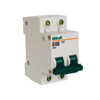 Купить Выключатель автомат. ва-101 2р 40а 4,5ка тип с (1/6/72) "DEKRAFT"