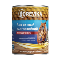 Лак яхтный матовый  0,8 кг (1/14) "DREVIKA"