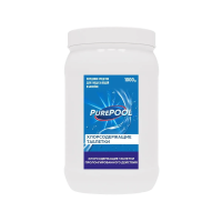 Купить Средство для хлорирования воды в бассейнах "PUREPOOL" 1 кг (таблетки) (1/12) "CEMMIX"