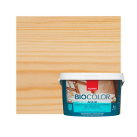 Пропитка защитная декоративная для древесины "BIO COLOR AQUA" 9 л бесцветная (1) "NEOMID"