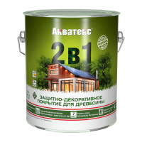 Защитно-декорат.покрытие для дерева Акватекс,полуматов. 2,7л Сосна РОГНЕДА 257219