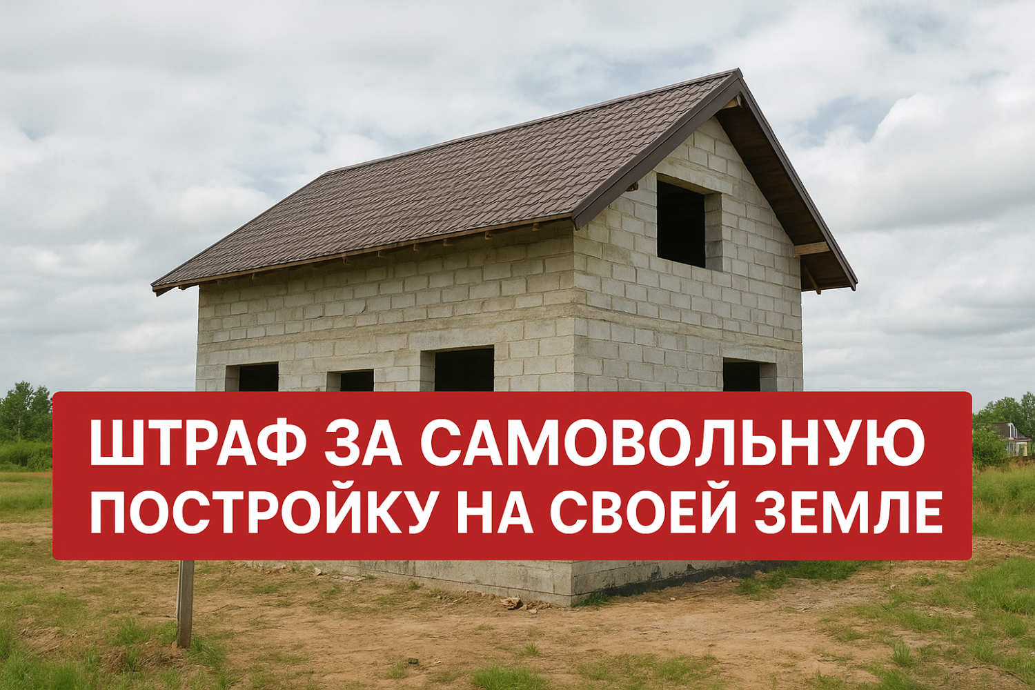 Штраф за самострой: сколько придётся заплатить и как избежать проблем Штраф за самострой: сколько придётся заплатить и как избежать проблем