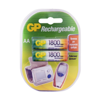 Купить Аккумулятор GP RECHARGEABLE 180AAHC-2DECRC2  тип аа, 1800 мач (2 шт. в блистере) (1/10/100)