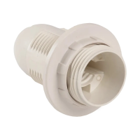 Купить Патрон для лампы с кольцом ппл14-02-к12 пластик е14, белый (1/50/200) "IEK"