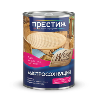 Лак быстросохнущий "Акрилатекс" матовый 0,9 л (1/6) "Престиж"