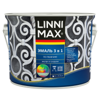 Купить Грунт-эмаль по ржавчине Linni Max  3в1 база 1 2,5л (Белая)