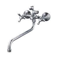 Купить Смеситель для ванн FZ 471-A17 длинный излив (1/10) "FAUZT"