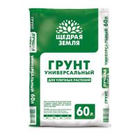 Купить Грунт универсальный "Щедрая земля" 60 л (1) "Фаско"