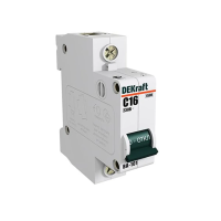 Купить Выключатель автомат. ва-101 1р 20а 4,5ка тип с (1/12/144) "DEKRAFT"