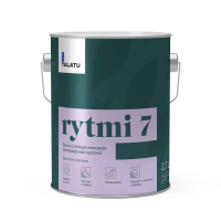 Краска "RYTMI 7" для стен и потолков влагостойкая база A 2,7 л (1) "TALATU"