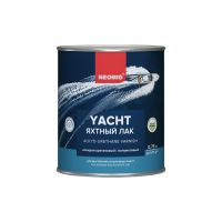 Лак яхтный алкидно-уретановый полуматовый 0,75 л (1/12) "NEOMID"