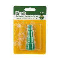 Купить Адаптер для шлангов универс. 1/2", 3/4", 5/8", блистер (1/50/100) "PARK" HL019