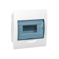 Купить Щиток распределительный навесной "KREPTA 3" щрн-п-8 IP41, 8 модулей, пластик, белый (1/20) "IEK"