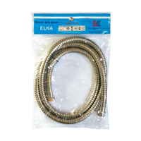 Купить Шланг для душа растяжной 1,5-1,7 м, D 14 мм, EPDM, гайка-ZN (1/50) "ELKA"