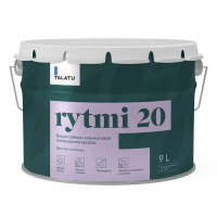 Краска "RYTMI 20" для стен и потолков влагостойкая база C 9 л (1) "TALATU"