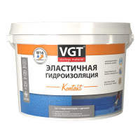 Купить Гидроизоляция эластичная "KONTAKT" с кварц. песком 14 кг (1) "Вгт"