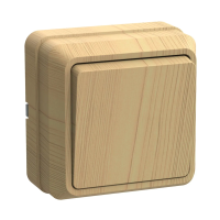 Купить Выключатель открыт. уст. "Октава" 1 кл. вс20-1-0-ос, 10а, сосна (1/36/432) "IEK"