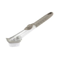 Купить Щетка для мытья посуды с дозатором KB-06 (1/20/100) "Рыжий кот"