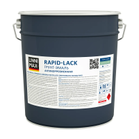 Грунт- эмаль антикоррозионная "RAPID-LACK SM" база 3 (бесцветная) 8,46 л (1) "LINNIMAX"