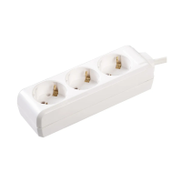 Купить Удлинитель с заземл. 3 розетки, 2P+PE/5 м 3*1 мм, 16а (1/12/48) "IEK"