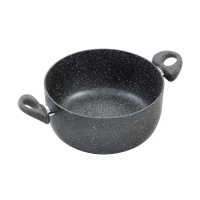 Купить Кастрюля антипригарн. мраморн. "STONE PAN" стекл. крышка 24 см (1/2) "SCOVO"